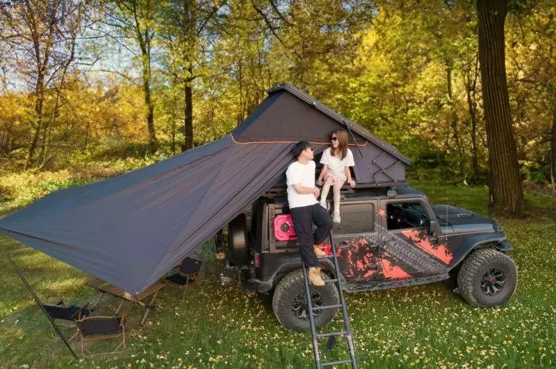 Aluminum Clamshell Roof Top Tent (360° Panoramic View) | OEM Factory 6 3ff2af51ce71bc5afe2005b79daceca