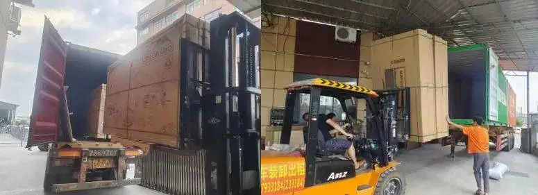 Quality Control 3 Camp Auto Parts Warehouse with Standardized Packaging