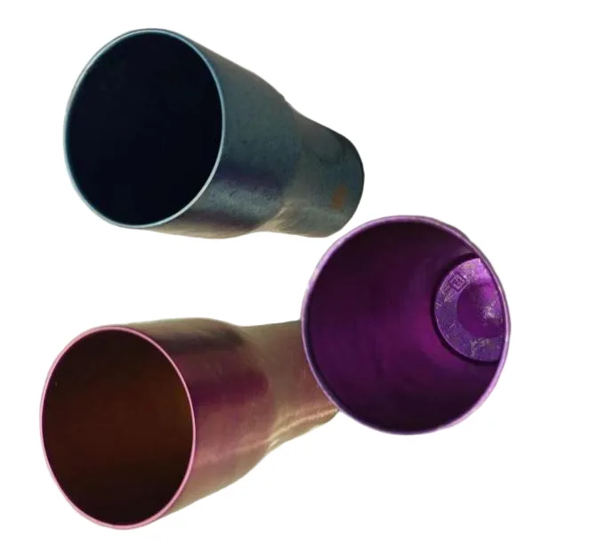 Wholesale Titanium Car Cup Manufacturer offering custom anodized colors (Blue, Gold, Purple) for Private Label. Ultralight camping gear factory direct.